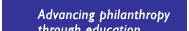 Advancing philanthropy through education, training, and advocacy.